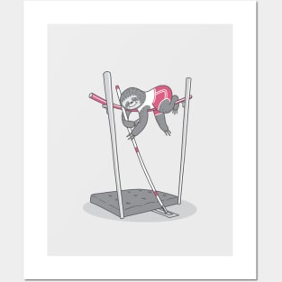 SLOTH ATHLETE Posters and Art